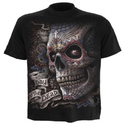 El muerto - T-shirt homme crâne skull - Manches courtes