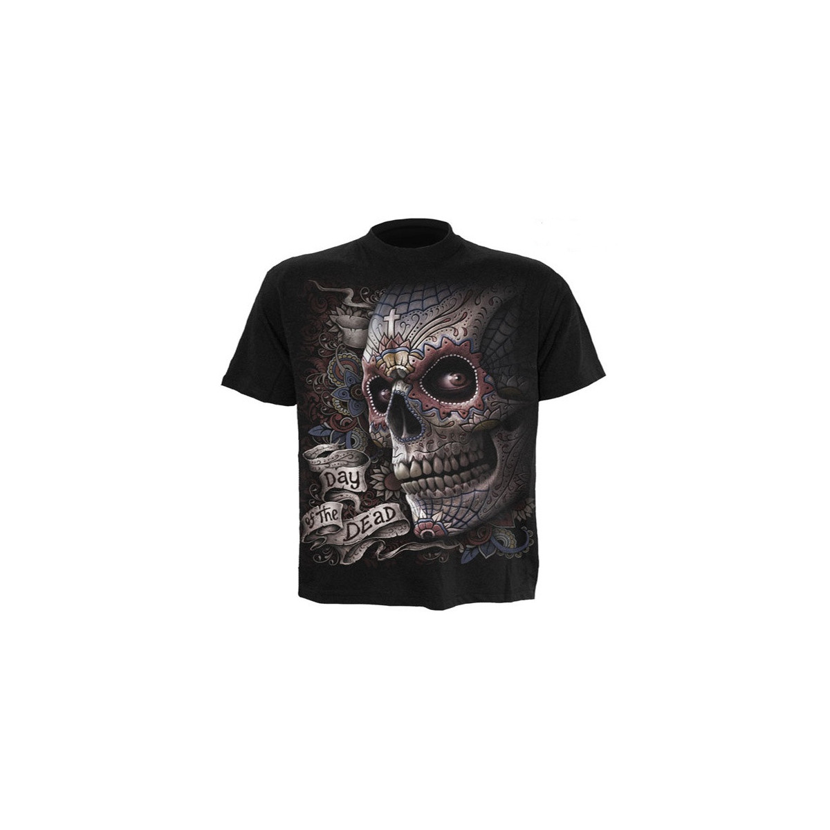 El muerto - T-shirt homme crâne skull - Manches courtes