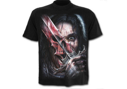 Spirit of the sword - T-shirt homme gothique squelette