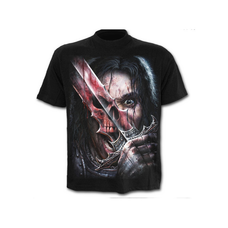 Spirit of the sword - T-shirt homme gothique squelette