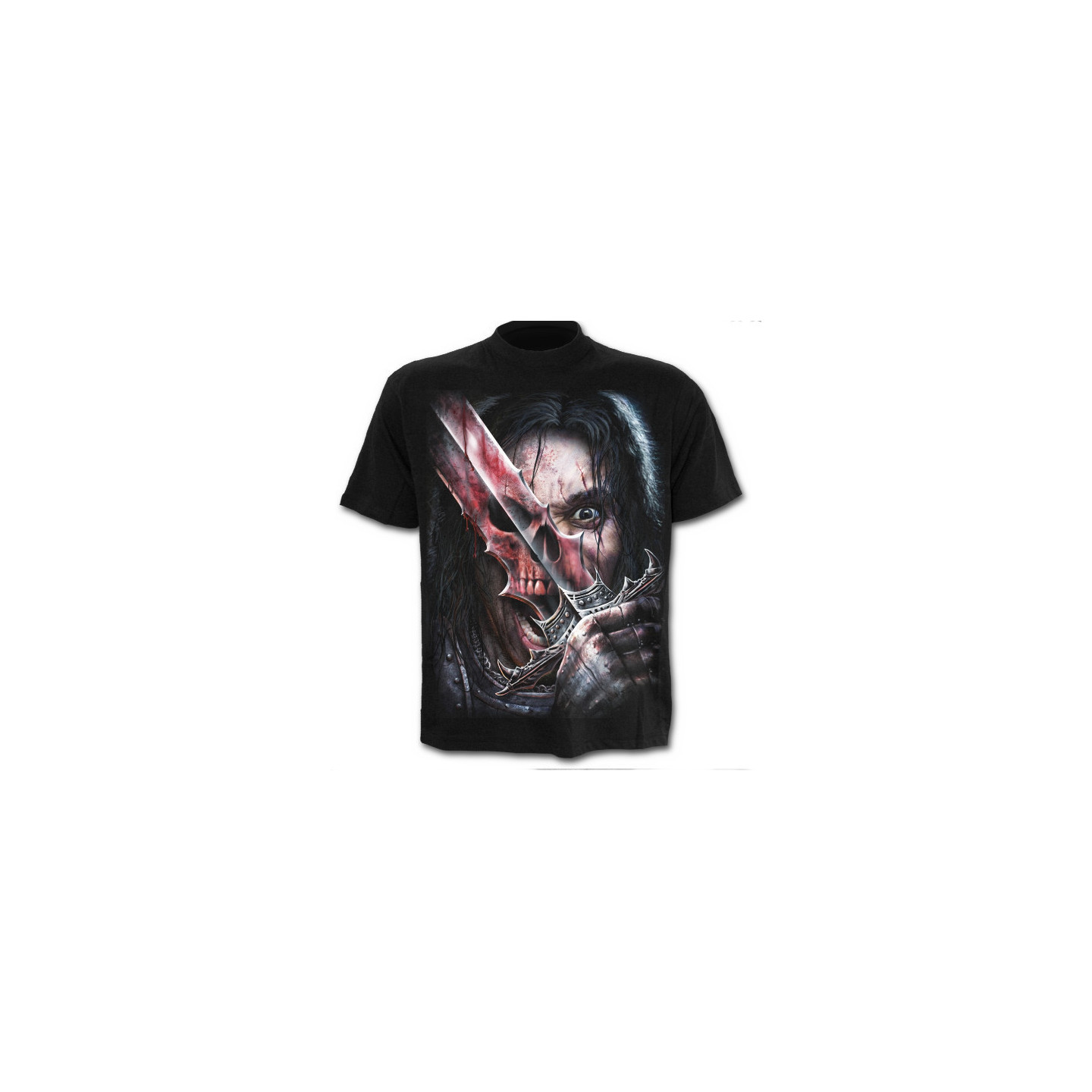 Spirit of the sword - T-shirt homme gothique squelette