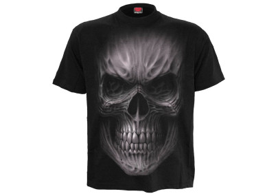 Death rage - T-shirt homme - Crâne gothique - Manches courtes