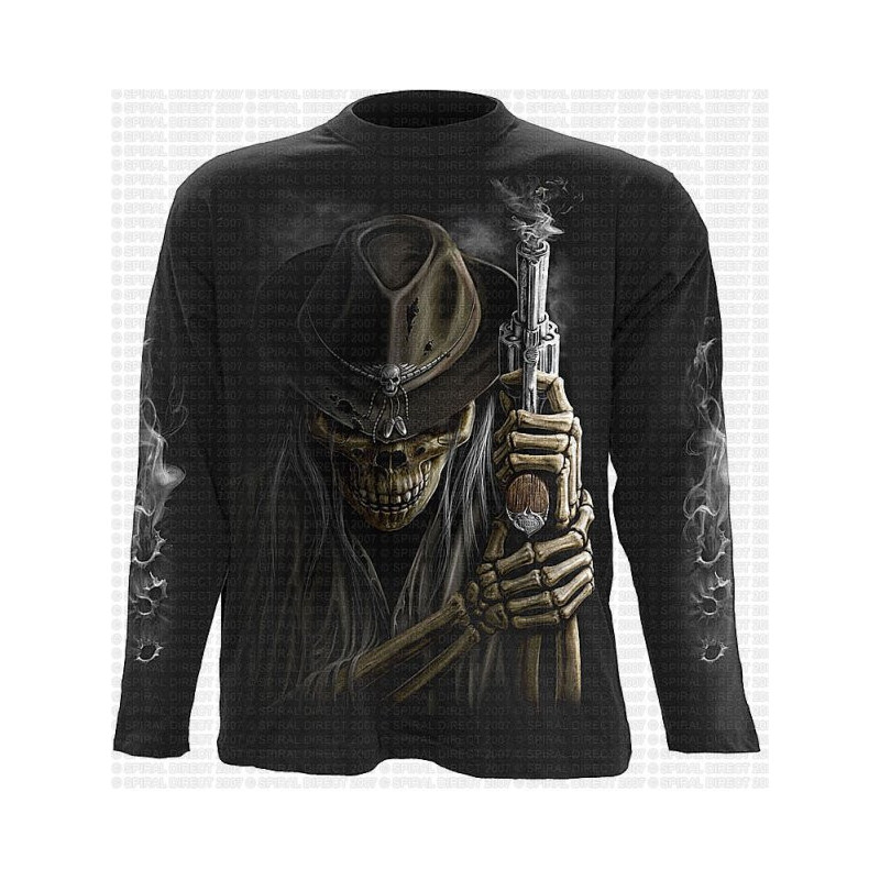 Smoking gun - T-shirt homme - Manches longues