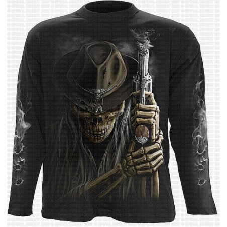 Smoking gun - T-shirt homme - Manches longues