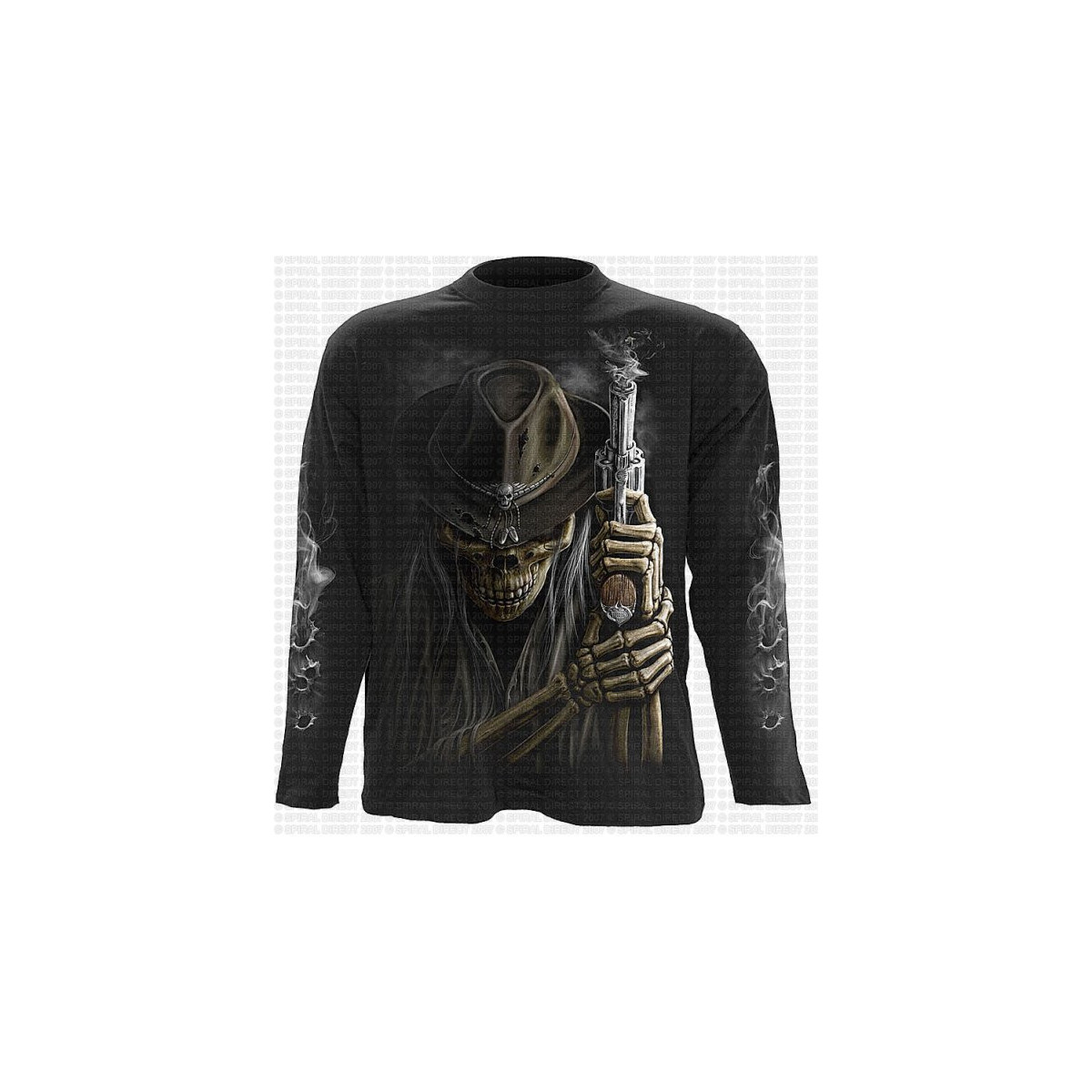 Smoking gun - T-shirt homme - Manches longues