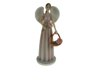 Flower girl angel - Figurine ange