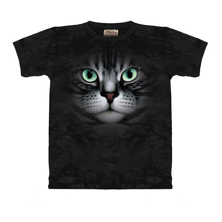 Yeux emeraude - T-shirt chat - The Mountain