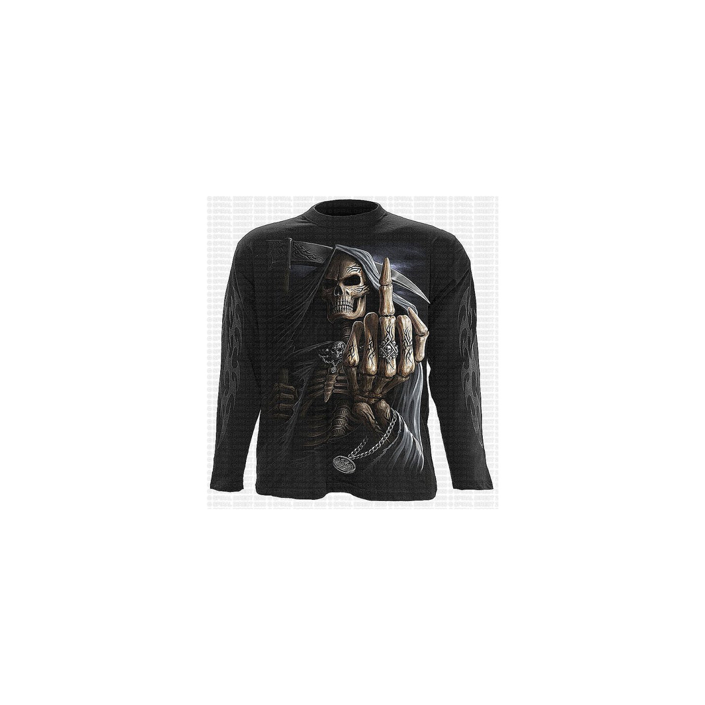 Bone finger - T-shirt homme - Manches longues