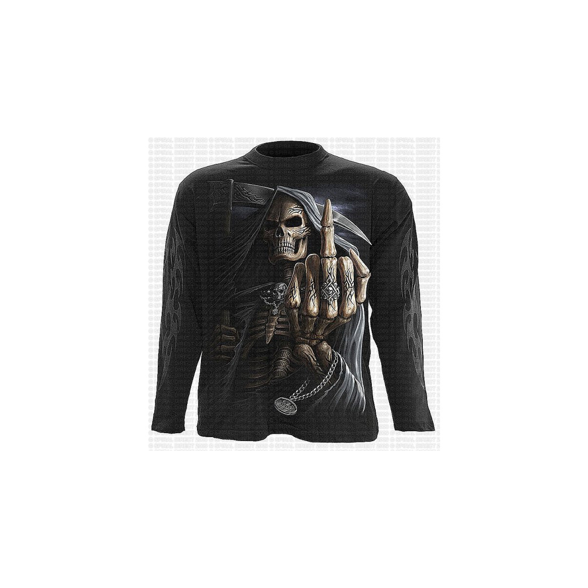 Bone finger - T-shirt homme - Manches longues