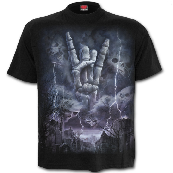 Rock eternal - T-shirt homme dark fantasy - Manches