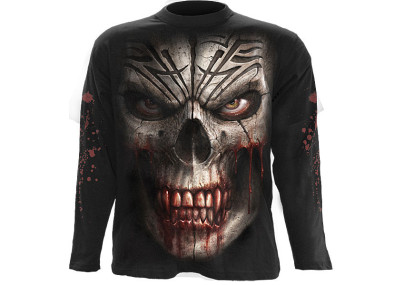 Skull shock - T-shirt homme - Manches longues