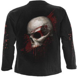 Skull shock - T-shirt homme - Manches longues