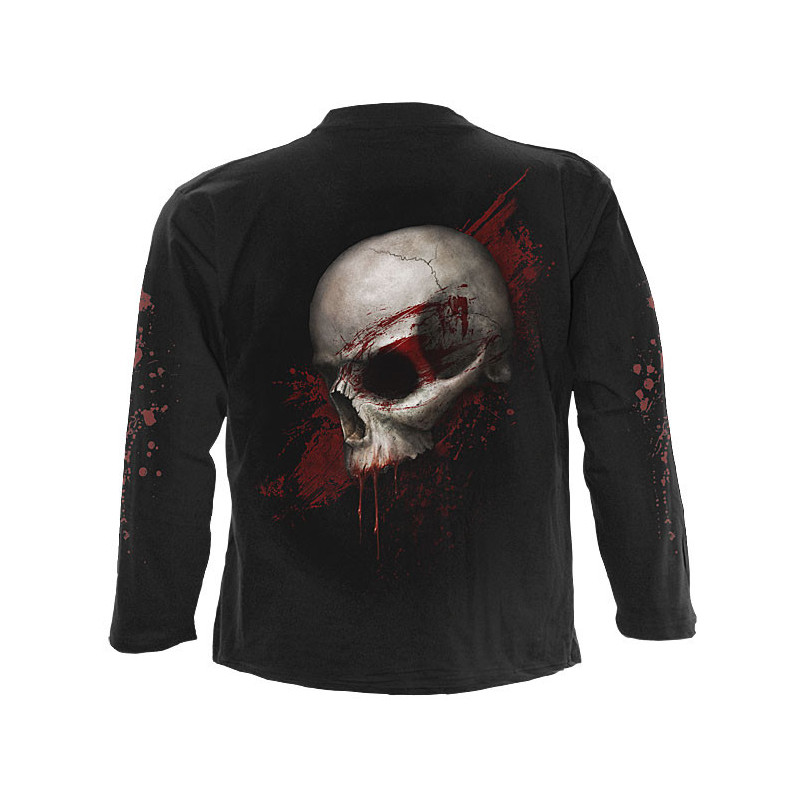 Skull shock - T-shirt homme - Manches longues