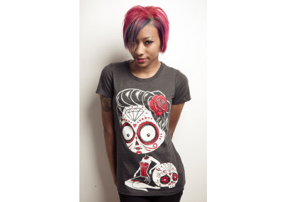 La Cavelera - T-shirt femme gothique - Akumu Ink