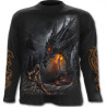 Dragon slayer - T-shirt homme dragon - Manches longues