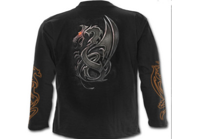 Dragon slayer - T-shirt homme dragon - Manches longues
