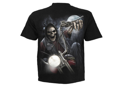 Night church - T-shirt homme - Squelette motard - manches courtes