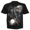 Night church - T-shirt homme - Squelette motard - manches courtes