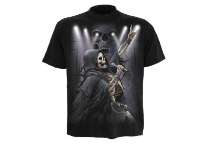 Rock 4ever - T-shirt homme dark fantasy - Squelette