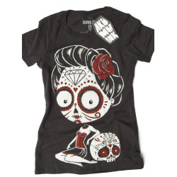 La Cavelera - T-shirt femme gothique - Akumu Ink