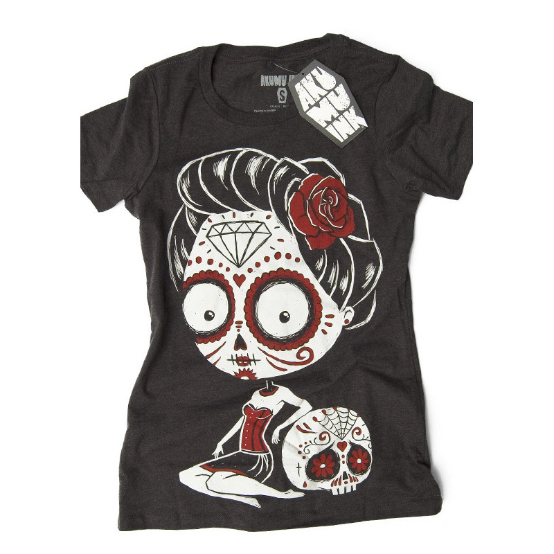 La Cavelera - T-shirt femme gothique - Akumu Ink