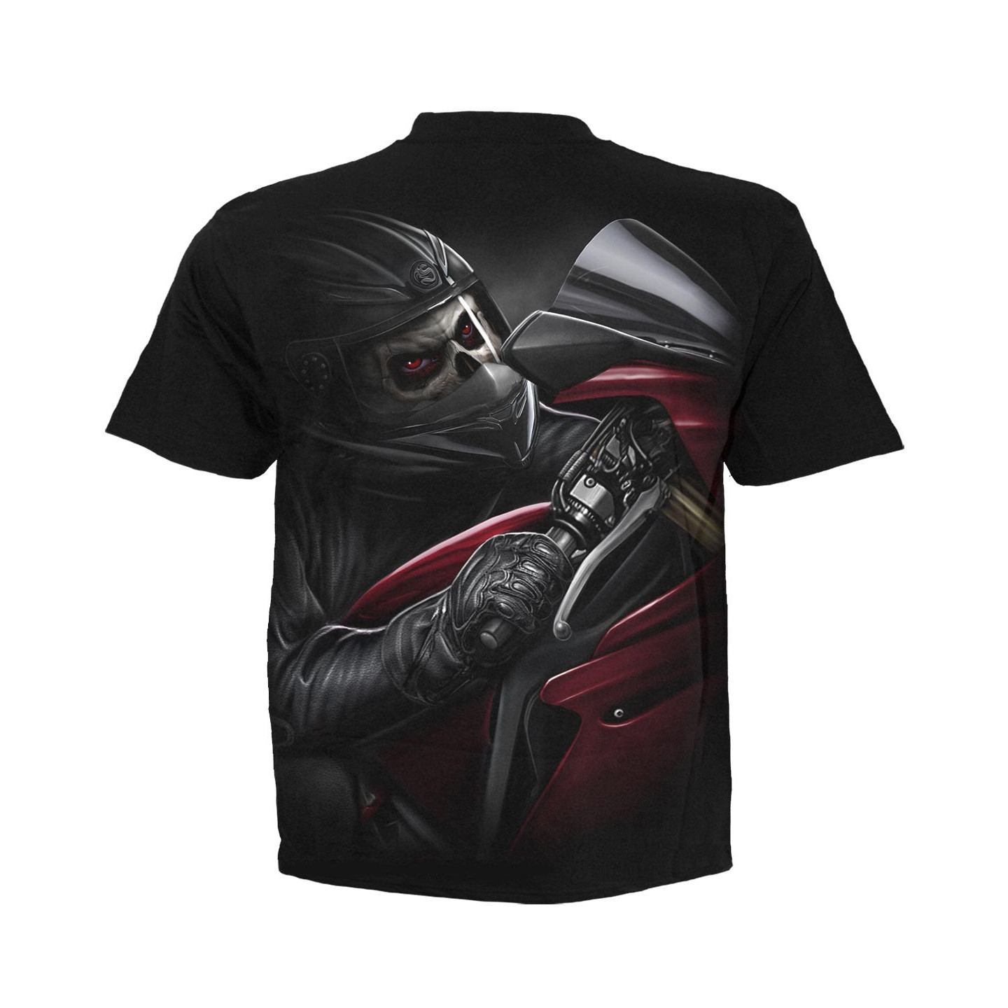 Demon biker - T-shirt dark motard - Homme