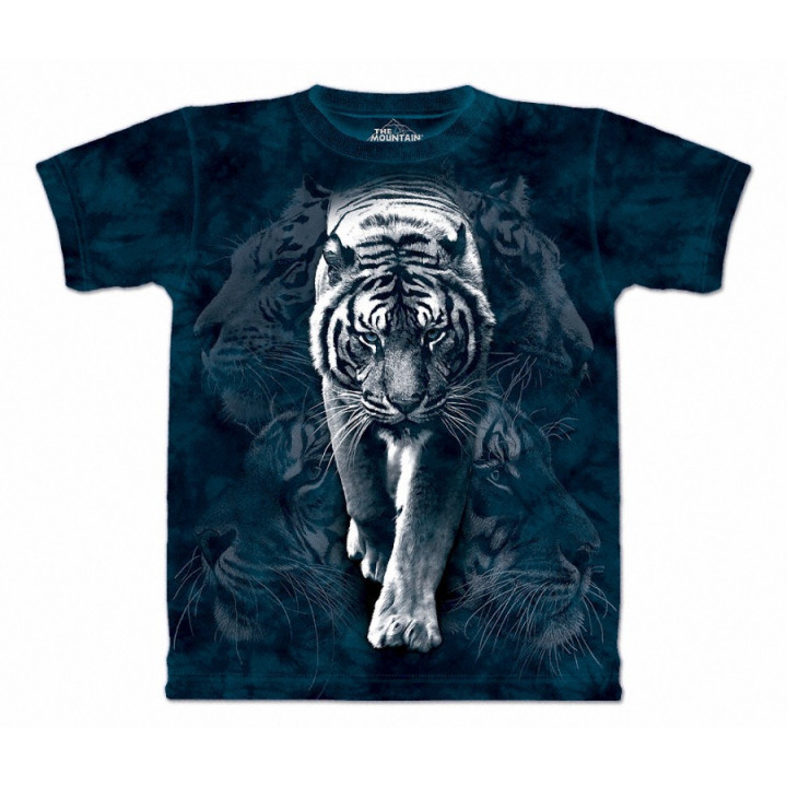 White tiger stalk - T-shirt tigre blanc - The Mountain