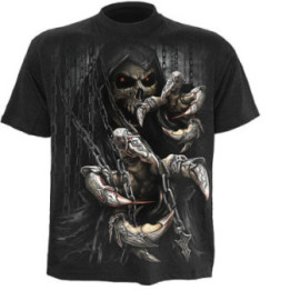 Death claws - T-shirt homme squelette - Manches courtes