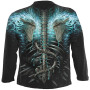 Flamming spine - Tee-shirt homme squelettes - Spiral