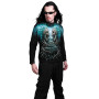 Flamming spine - Tee-shirt homme squelettes - Spiral