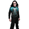 Flamming spine - Tee-shirt homme squelettes - Spiral