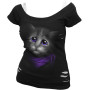 Love me - Tshirt femme - Chat