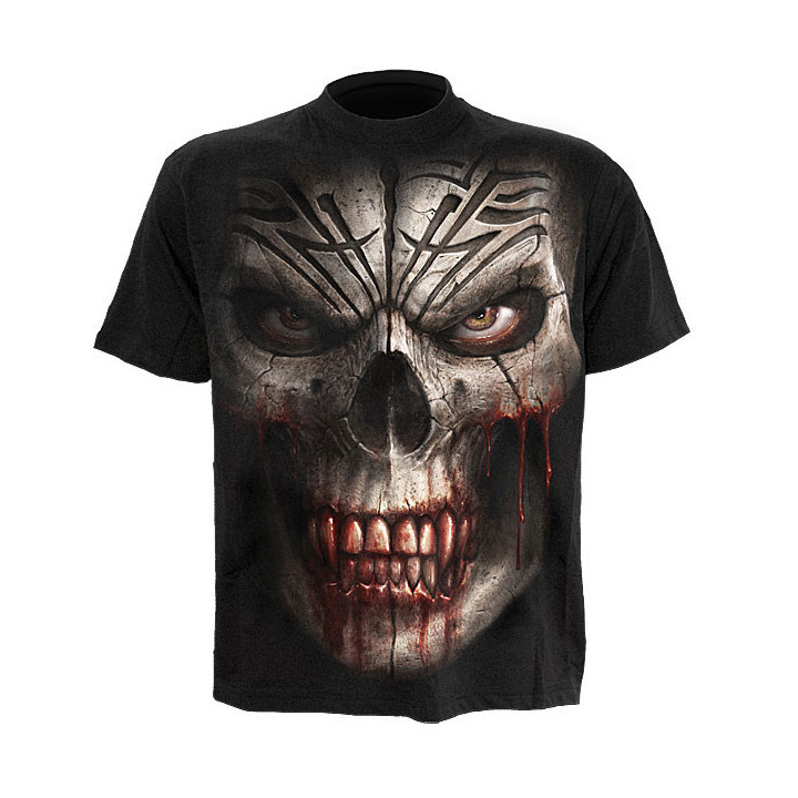 Skull shock - T-shirt homme - Crâne - Squelette