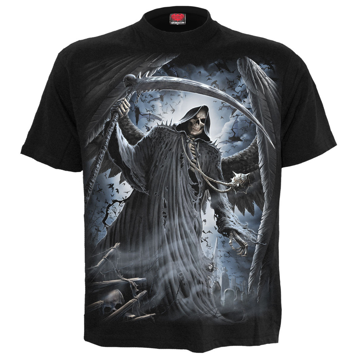 Reaper bats - Tee-shirt dark - Homme - Manches courtes