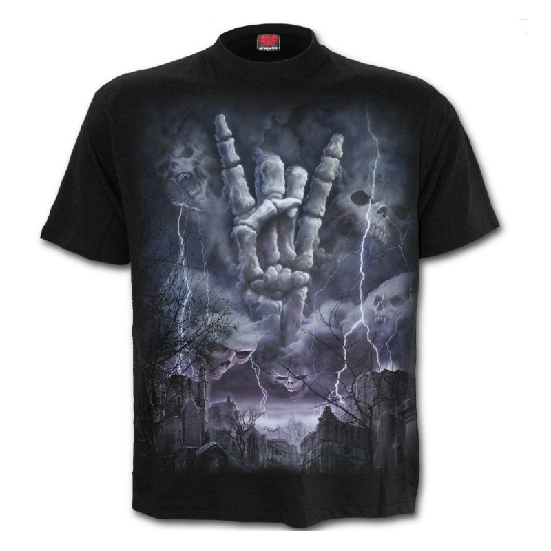 Rock eternal - T-shirt homme dark fantasy - Manches courtes
