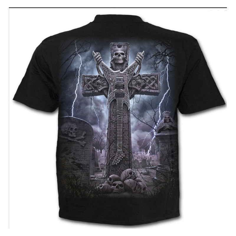 Rock eternal - T-shirt homme dark fantasy - Manches courtes