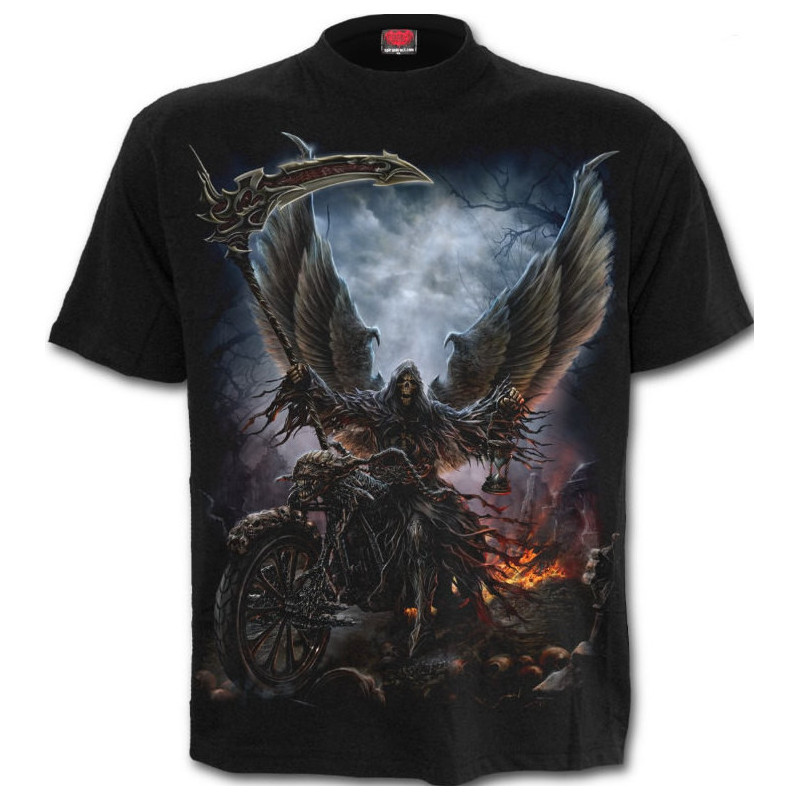 Ride or die - T-shirt reaper moto - Homme - Manches courtes