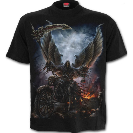 Ride or die - T-shirt reaper moto - Homme - Manches courtes
