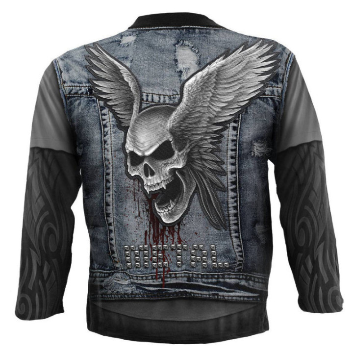 Trash metal - Tee-shirt homme - Rock - Manches longues
