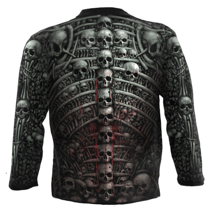Death ribs - Tee-shirt homme - Dark fantasy - Manches