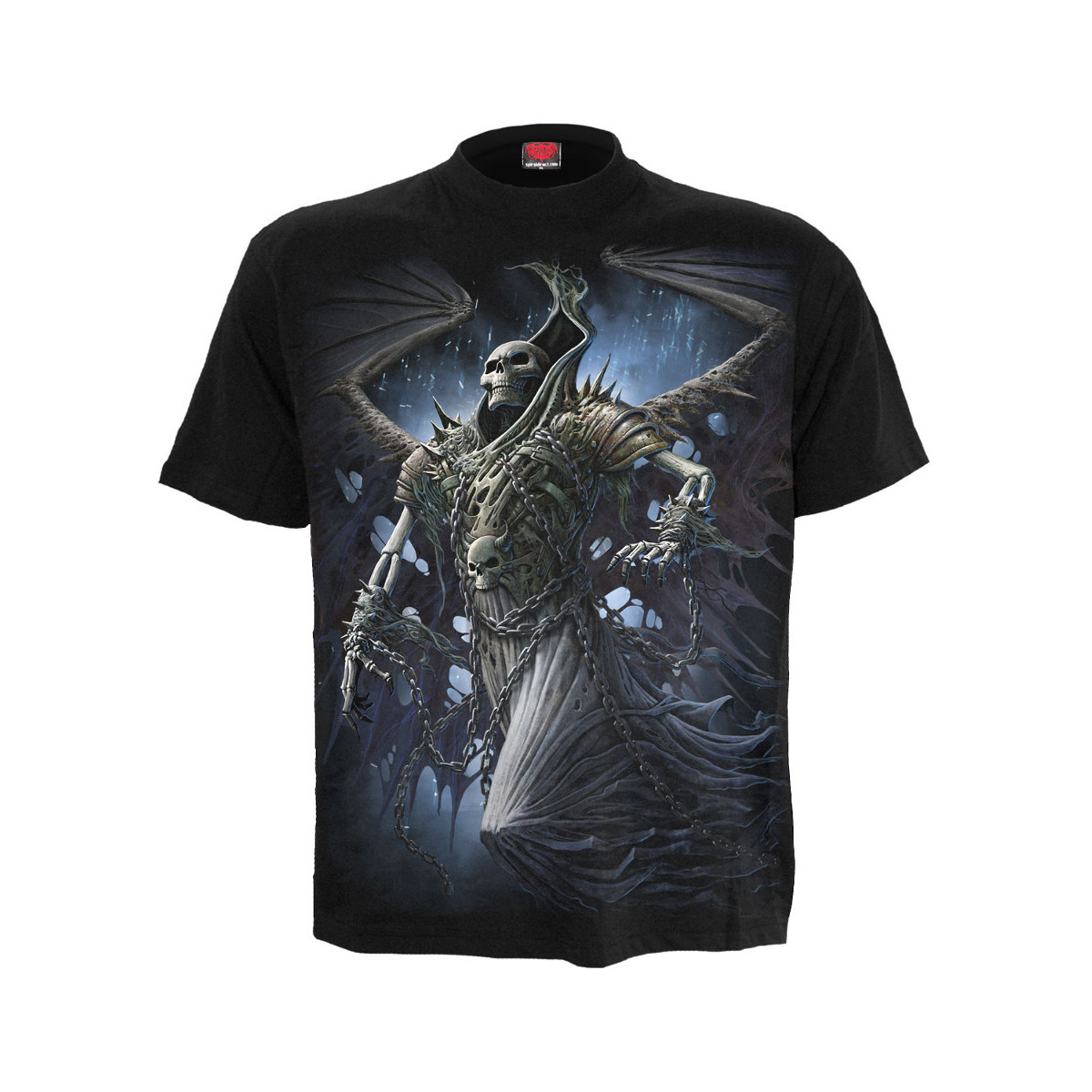 Winged skeleton - T-shirt gothique dark fantasy - Homme
