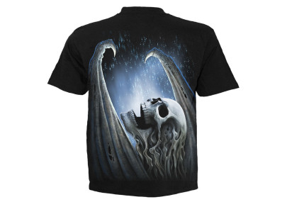 Winged skeleton - T-shirt gothique dark fantasy - Homme