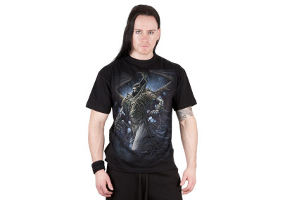 Winged skeleton - T-shirt gothique dark fantasy - Homme