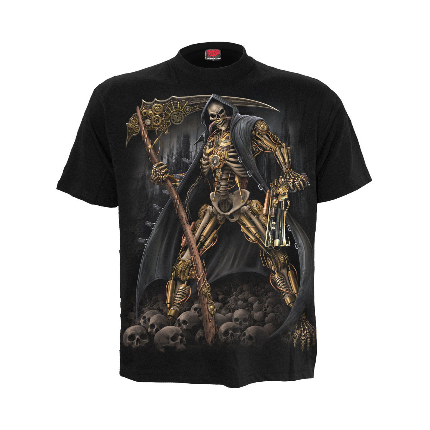 Steampunk skeleton - T-shirt homme - Manches courtes