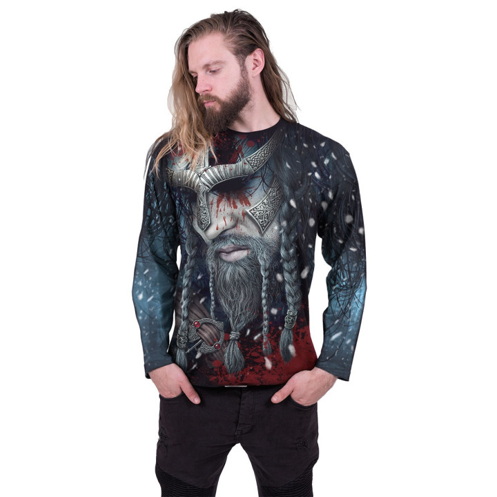 Viking wrap - T-shirt homme manches longues - Spiral