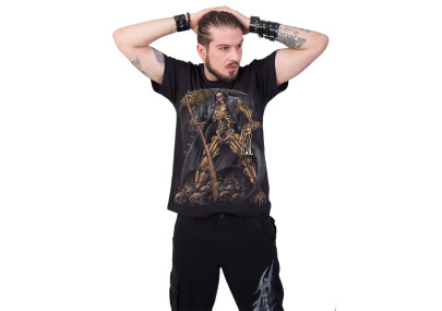 Steampunk skeleton - T-shirt homme - Manches courtes
