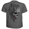 Death roar - T-shirt homme crane - Manches courtes