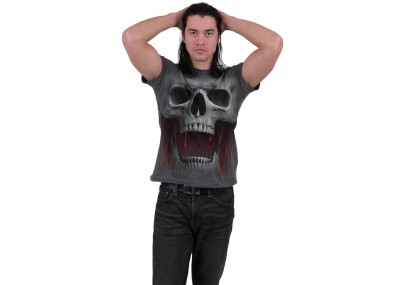 Death roar - T-shirt homme crane - Manches courtes
