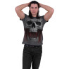 Death roar - T-shirt homme crane - Manches courtes