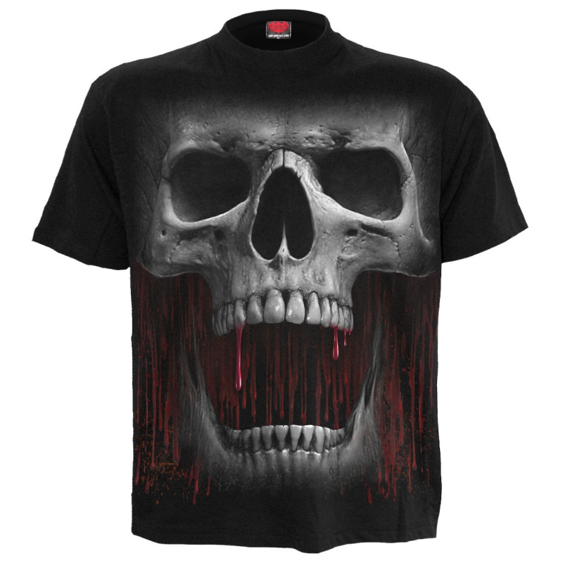 Death roar - T-shirt homme crane - Manches courtes